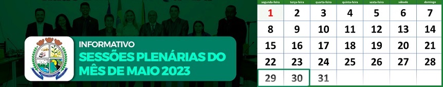 Sessões de Maio-2023