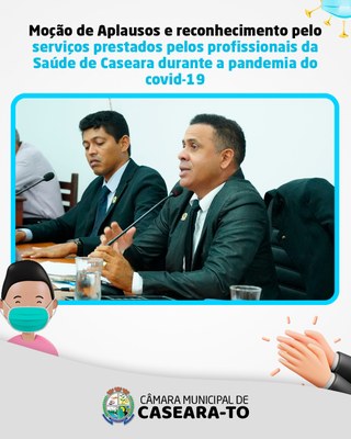 Moção Aplausos - Profissionais da Saúde (2)