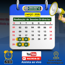 Calendário Legislativo: Câmara de Caseara Define Cronograma de Sessões para Março