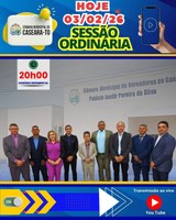 Câmara Municipal convida comunidade para Sessão Ordinária nesta noite