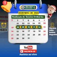 Câmara Municipal de Caseara Inicia a Semana de Sessões Ordinárias de Dezembro